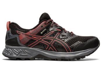 Asics Dam Trailskor GEL-SONOMA 5 G-TX Svarta/Röda